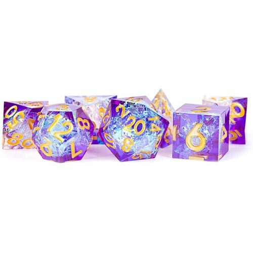 Аксессуары Metallic Dice Games Metallic Dice Games: 16mm Sharp-Edge Polyhedral Set - Royal Geode
Аксессуары Metallic Dice Games Metallic Dice Games: 16mm Sharp-Edge Polyhedral Set - Royal Geode