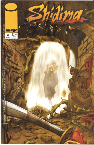 Shidima #3: Embers of Rebellion Vol. 1 May 2001 Cover by Warui Namekemono (Image Comics)
Shidima #3: Embers of Rebellion Vol. 1 May 2001 Cover by Warui Namekemono (Image Comics)