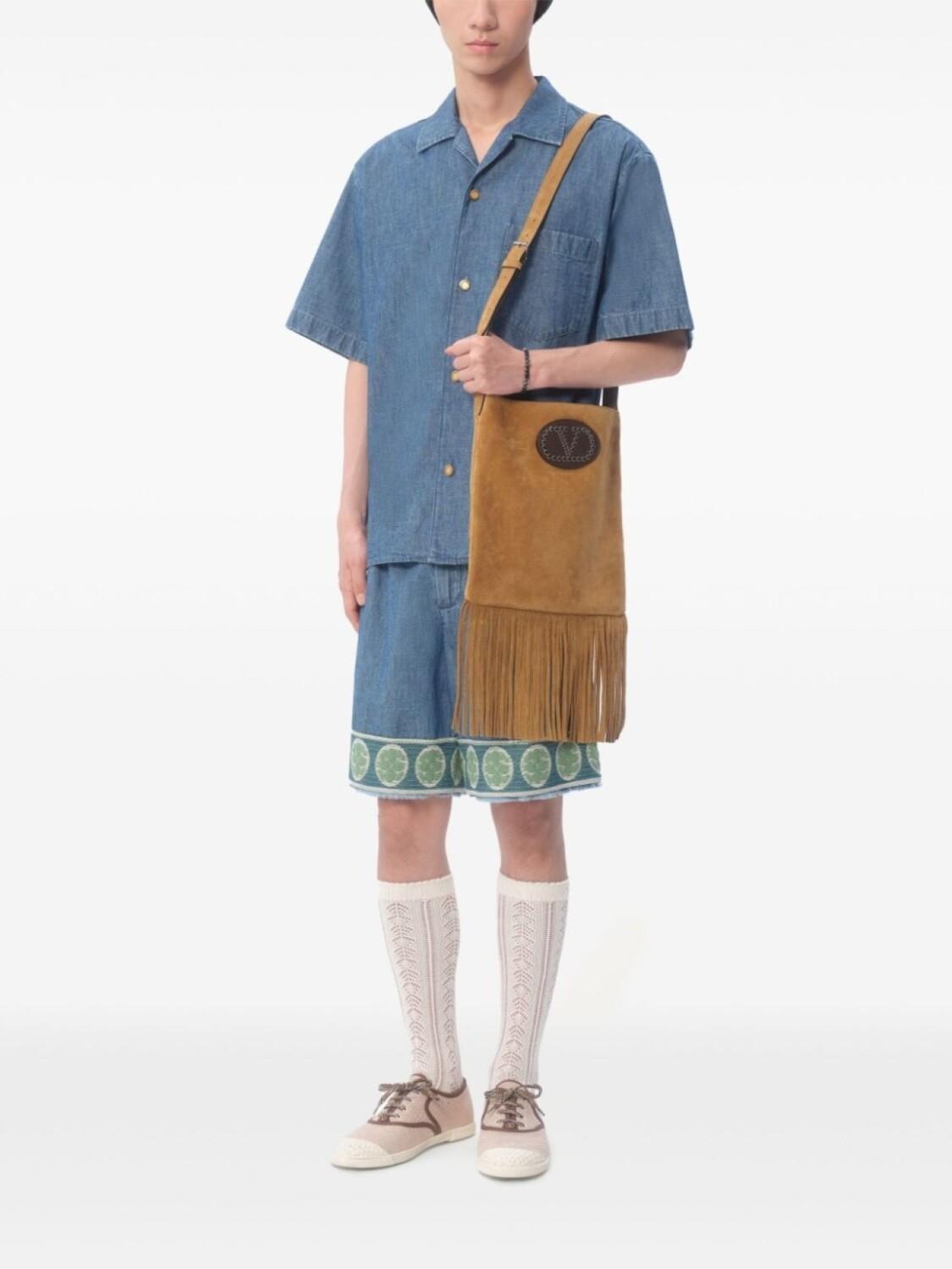 Джинсовая рубашка Valentino Garavani, синий
Джинсовая рубашка Valentino Garavani, синий