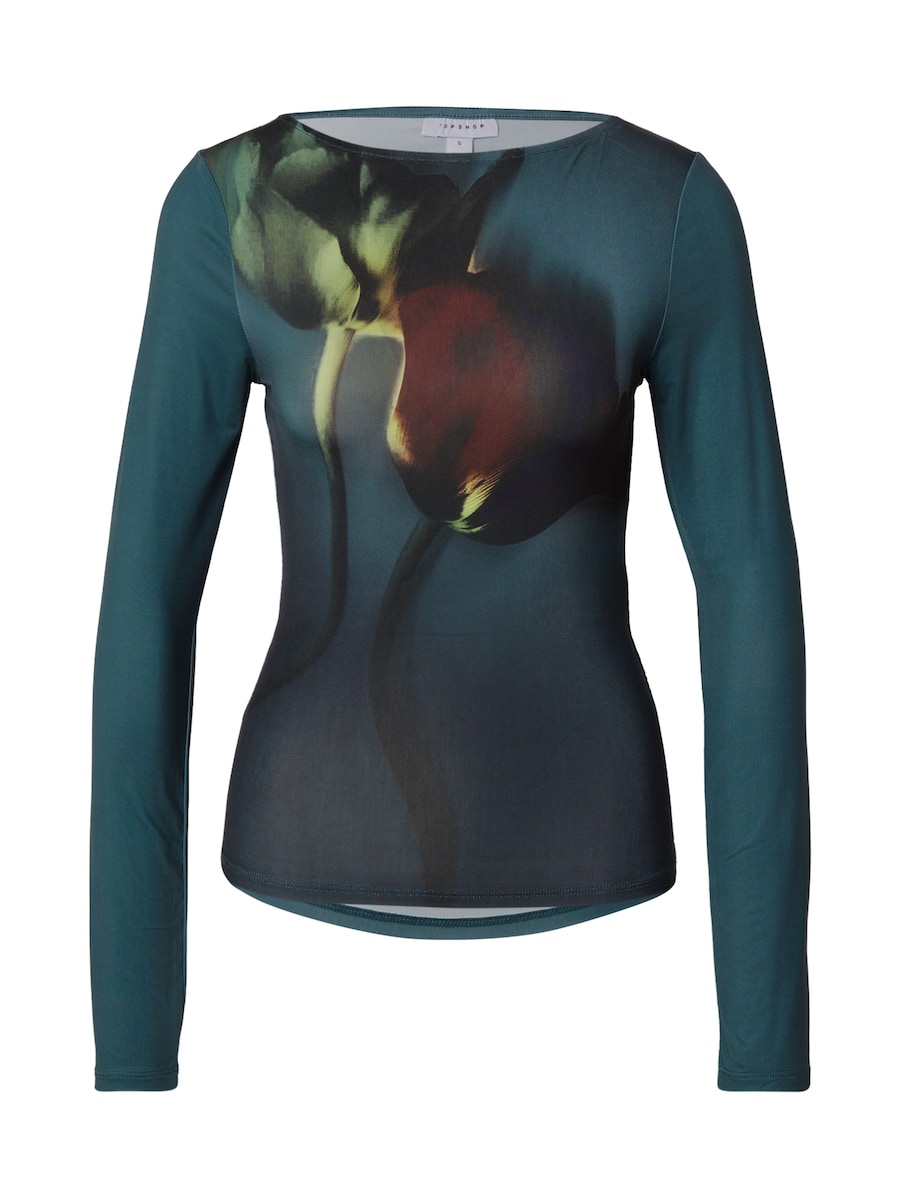 Рубашка TOPSHOP KIMMIE, Petrol/Light Green
Рубашка TOPSHOP KIMMIE, Petrol/Light Green