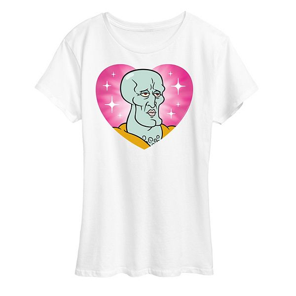 Футболка с принтом Handsome Squidward в виде сердца из SpongeBob SquarePants Nickelodeon, White, Белый, Футболка с принтом Handsome Squidward в виде сердца из SpongeBob SquarePants Nickelodeon, White
Футболка с принтом Handsome Squidward в виде сердца из SpongeBob SquarePants Nickelodeon, White, Белый, Футболка с принтом Handsome Squidward в виде сердца из SpongeBob SquarePants Nickelodeon, White