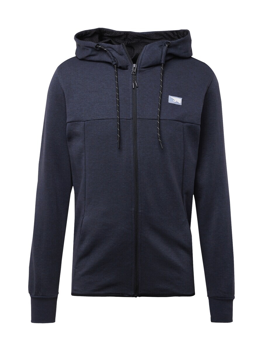 Толстовка с капюшоном на молнии JACK & JONES Zip-Up Hoodie JJAir, ночной синий 
Толстовка с капюшоном на молнии JACK & JONES Zip-Up Hoodie JJAir, ночной синий