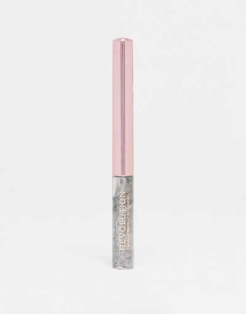 Жидкая подводка для глаз Revolution Super Flick — серебристый 
Жидкая подводка для глаз Revolution Super Flick — серебристый