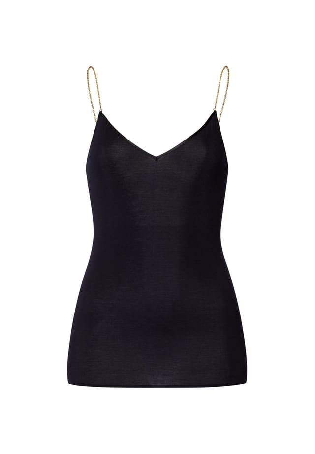 Топ-Спагетти из хлопка бесшовный Hanro, черный
Топ-Спагетти из хлопка бесшовный Hanro, черный