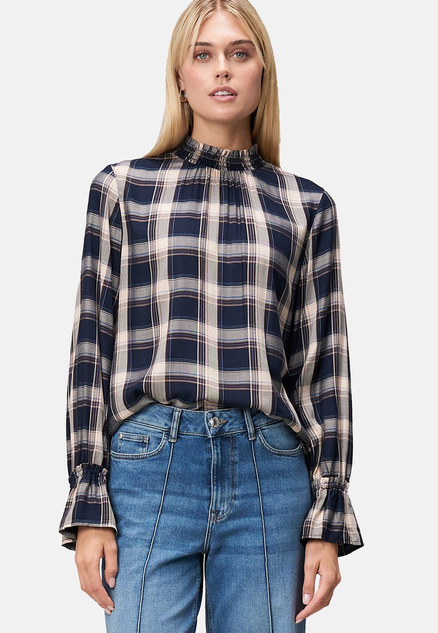 Блуза zero Blouse, Dark Bluebeige/Blue
Блуза zero Blouse, Dark Bluebeige/Blue