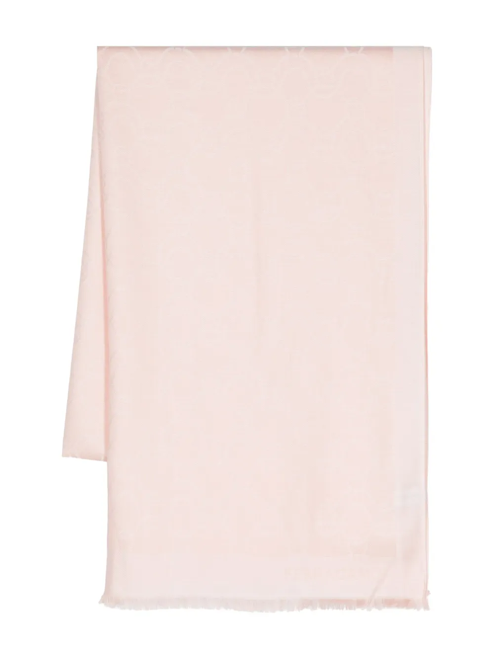 Шарф с узором Gancini Ferragamo, розовый
Шарф с узором Gancini Ferragamo, розовый