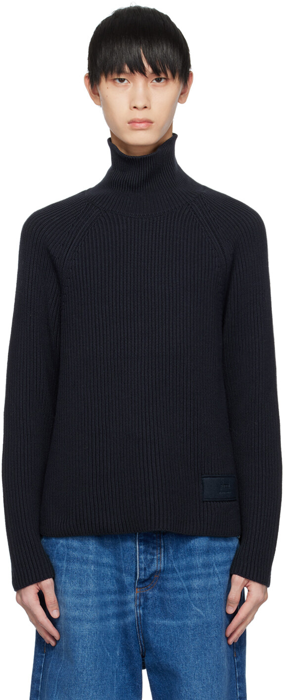 Водолазка в рубчик AI Paris Navy AMI Paris
Водолазка в рубчик AI Paris Navy AMI Paris