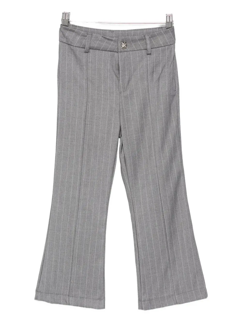 Брюки в тонкую полоску John Richmond Junior, серый
Брюки в тонкую полоску John Richmond Junior, серый