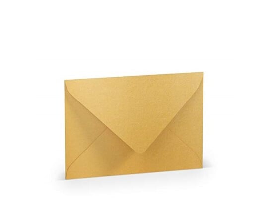 Конверт из линованной бумаги С6 – золотой (5 шт.) Inna marka
Конверт из линованной бумаги С6 – золотой (5 шт.) Inna marka