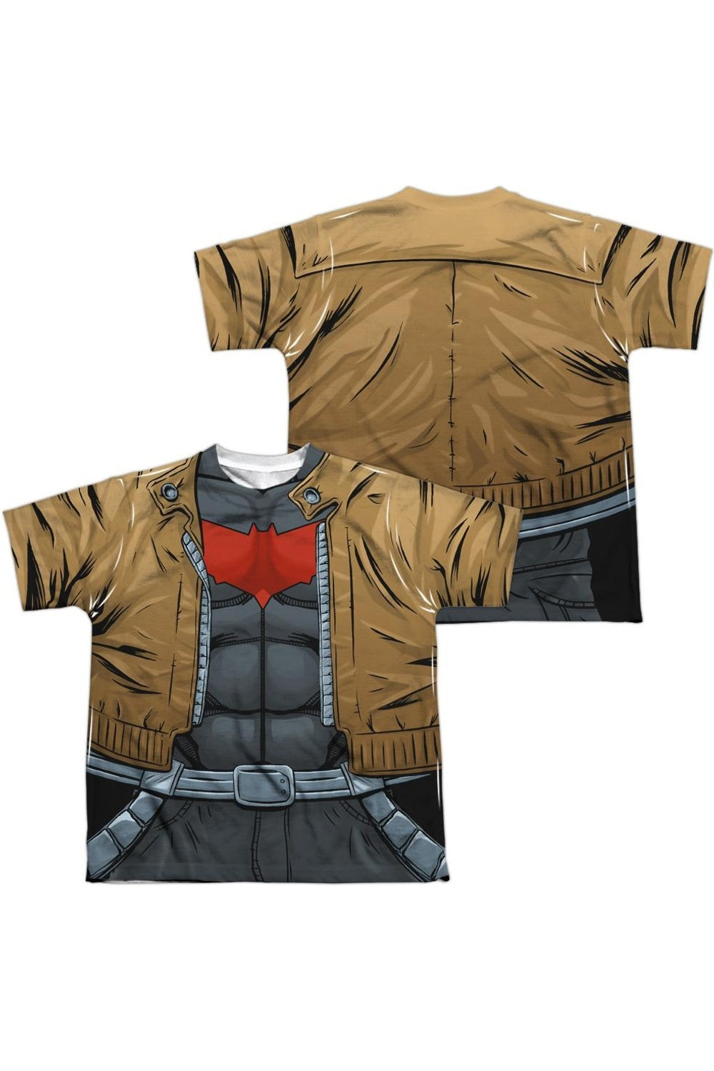 Футболка с коротким рукавом для детей "Batman: Красный Колпак" (принт спереди и сзать) Gildan 
Футболка с коротким рукавом для детей "Batman: Красный Колпак" (принт спереди и сзать) Gildan