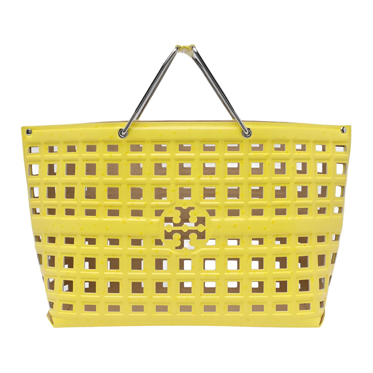 Tory Burch Женская сумка-тоут Ella из страусиной кожи, сумка для покупок, большая женская сумка желтого цвета
Tory Burch Женская сумка-тоут Ella из страусиной кожи, сумка для покупок, большая женская сумка желтого цвета