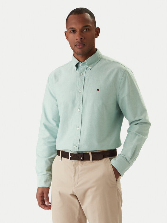 Рубашка regular fit Solid Heritage MW0MW35774 Tommy Hilfiger, зеленый
Рубашка regular fit Solid Heritage MW0MW35774 Tommy Hilfiger, зеленый