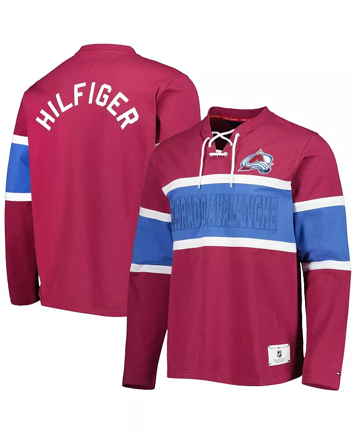 Мужская бордовая толстовка Colorado Avalanche Walter с длинными рукавами на шнуровке Tommy Hilfiger
Мужская бордовая толстовка Colorado Avalanche Walter с длинными рукавами на шнуровке Tommy Hilfiger