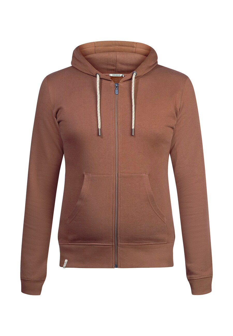 Толстовка с капюшоном на молнии GREENBOMB, каштаново-коричневый
Толстовка с капюшоном на молнии GREENBOMB, каштаново-коричневый