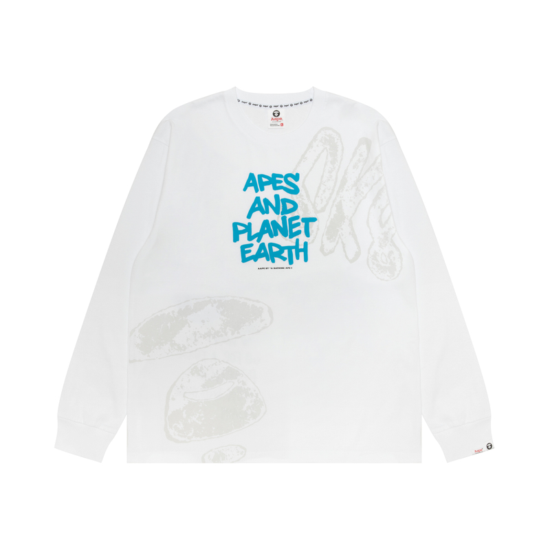 Футболка с длинным рукавом от A Bathing APE Aape, белый
Футболка с длинным рукавом от A Bathing APE Aape, белый