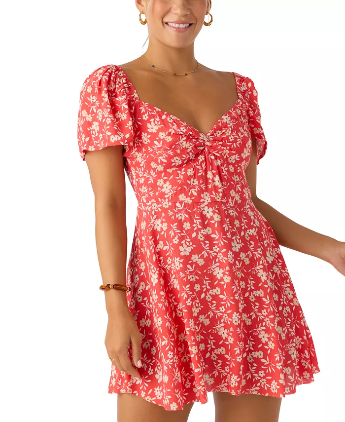 Мини-платье с принтом Carina и пышными рукавами для девушек O'Neill, красный
Мини-платье с принтом Carina и пышными рукавами для девушек O'Neill, красный