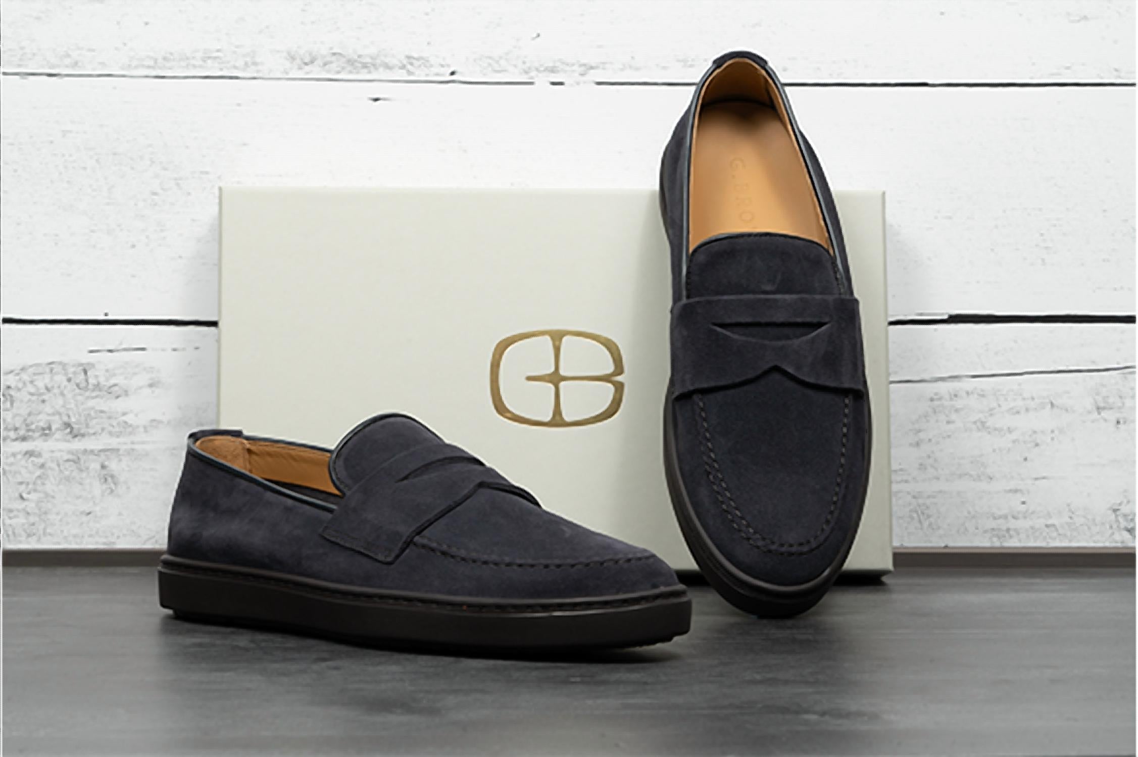 Мужские лоферы The Ernie в синем цвете G. Brown
Мужские лоферы The Ernie в синем цвете G. Brown