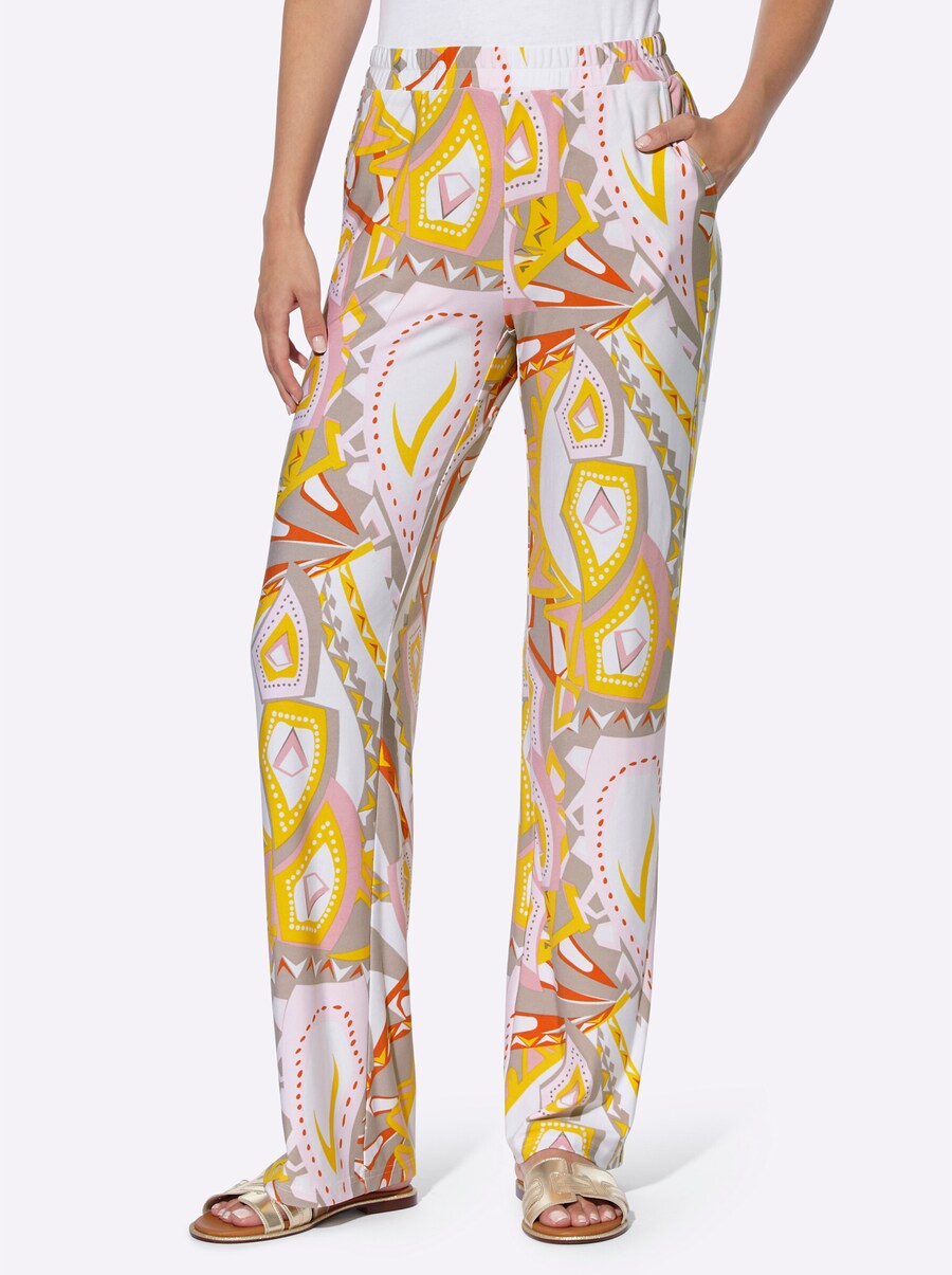 Обычные брюки heine, темно-розовый
Обычные брюки heine, темно-розовый