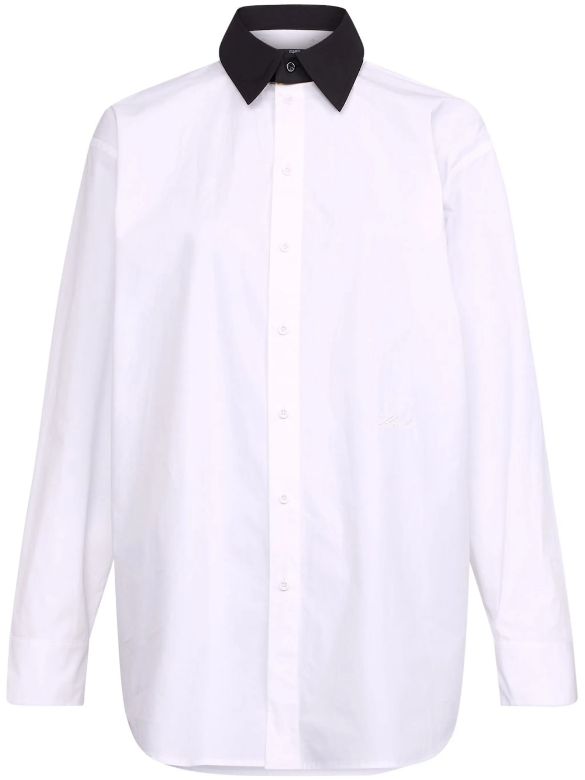 Рубашка со съемным воротником из коллаборации с Cara Delevingne Karl Lagerfeld, белый
Рубашка со съемным воротником из коллаборации с Cara Delevingne Karl Lagerfeld, белый