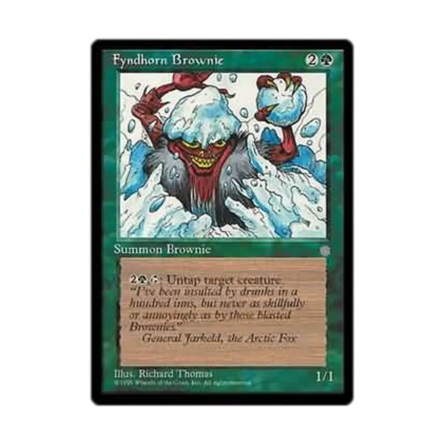 CCG Финдхорн Брауни (К), MTG - Ice Age
CCG Финдхорн Брауни (К), MTG - Ice Age