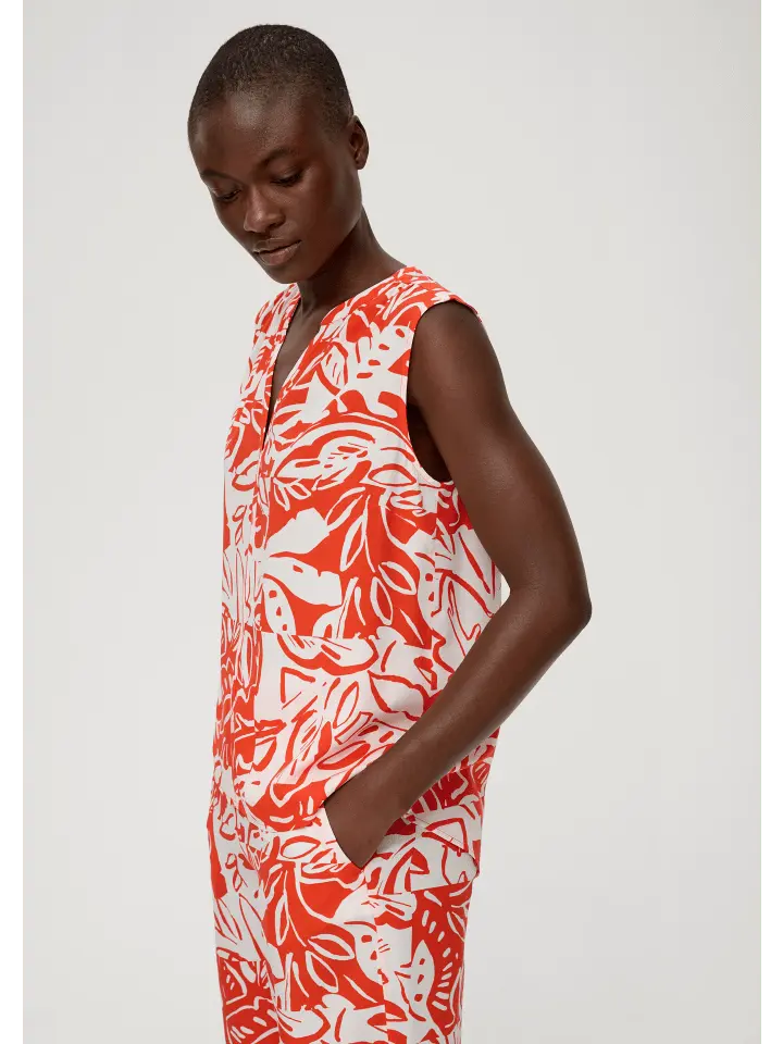 Блуза sOliver ärmellos, оранжевый 
Блуза sOliver ärmellos, оранжевый