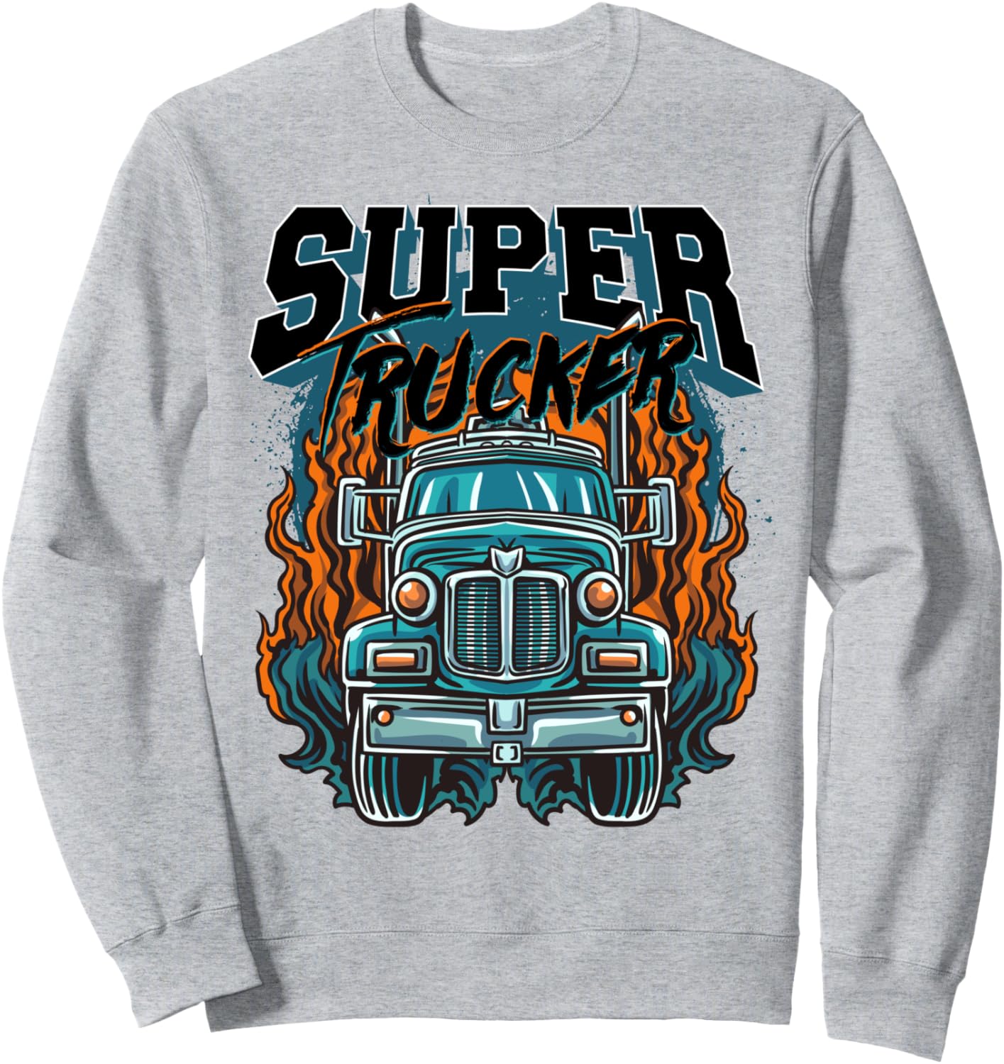 Супер-водитель грузовика, водитель грузовика, забавная толстовка с приколом Four1Nine Truckers Official, серый
Супер-водитель грузовика, водитель грузовика, забавная толстовка с приколом Four1Nine Truckers Official, серый