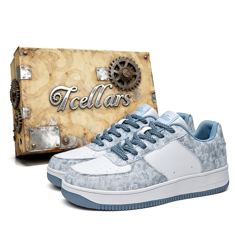 Низкие кроссовки для скейтбординга Unisex Exclusive Box TCELLARS, denim белый синий
Низкие кроссовки для скейтбординга Unisex Exclusive Box TCELLARS, denim белый синий