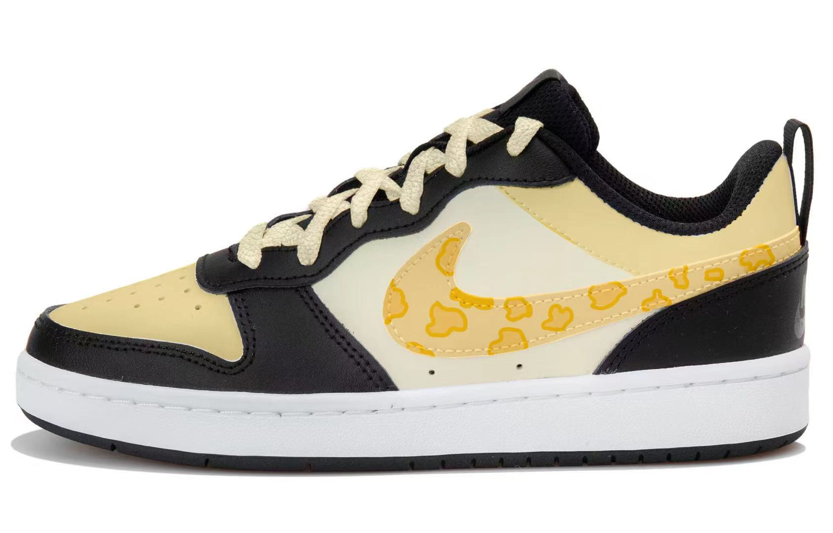 Nike Кроссовки Court Borough Cheese Leopard Fun Low top Skateboard Shoes White Black Yellow Kids'
Nike Кроссовки Court Borough Cheese Leopard Fun Low top Skateboard Shoes White Black Yellow Kids'