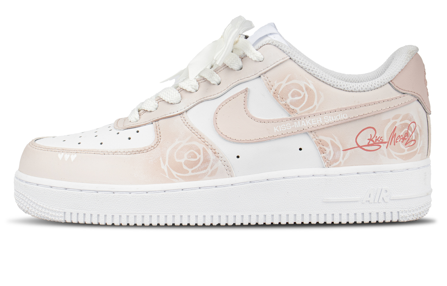 Nike Детские низкие кожаные кроссовки Air Force 1 розового цвета, розово-белые, унисекс
Nike Детские низкие кожаные кроссовки Air Force 1 розового цвета, розово-белые, унисекс