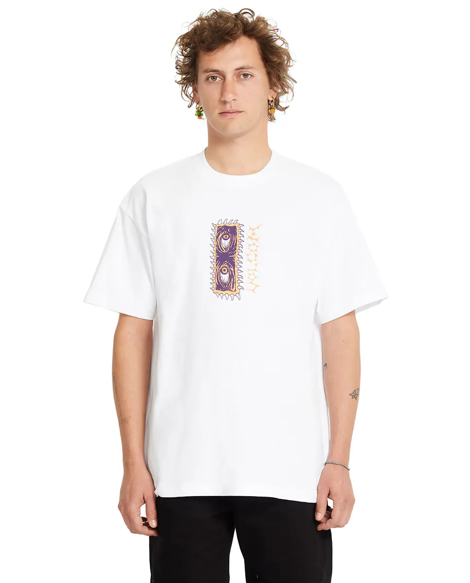 Футболка мужская с короткими рукавами и круглым вырезом Volcom, белый
Футболка мужская с короткими рукавами и круглым вырезом Volcom, белый