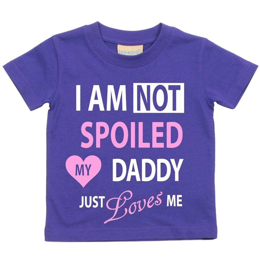 Рубашка «Я не избалован, мой папа просто любит меня» 60 SECOND MAKEOVER, фиолетовый
Рубашка «Я не избалован, мой папа просто любит меня» 60 SECOND MAKEOVER, фиолетовый