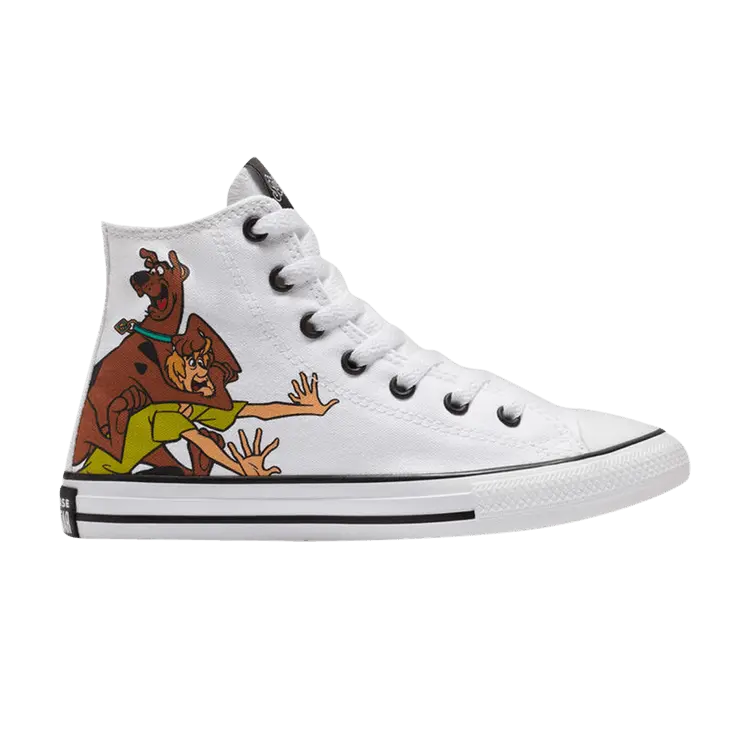 Кроссовки Converse Scooby-Doo x Chuck Taylor All Star High 'The Gang and Villains', белый 
Кроссовки Converse Scooby-Doo x Chuck Taylor All Star High 'The Gang and Villains', белый