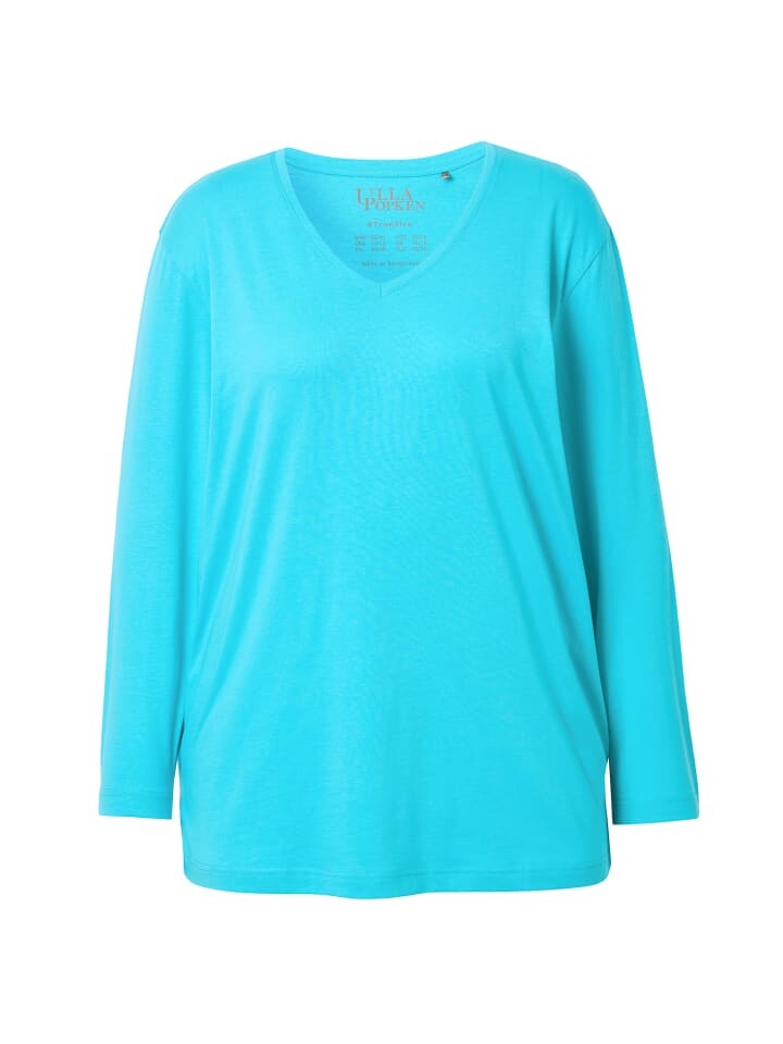 Футболка Ulla Popken Shirt, цвет tiefes aqua
Футболка Ulla Popken Shirt, цвет tiefes aqua