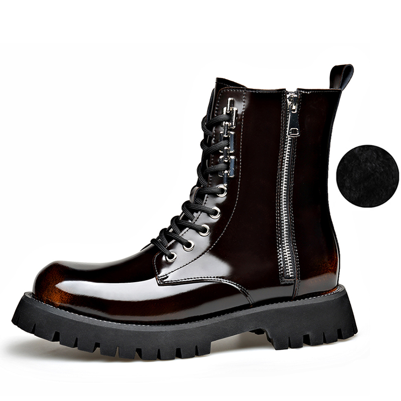 SHUPATE Короткие мартинсы мужские с коричневой флисовой подкладкой, цвет Brown Fleece-Lined
SHUPATE Короткие мартинсы мужские с коричневой флисовой подкладкой, цвет Brown Fleece-Lined