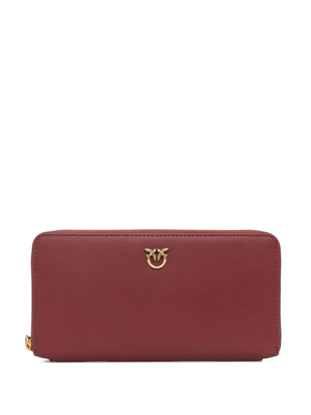 Кожаный кошелек на молнии PINKO, красный
Кожаный кошелек на молнии PINKO, красный