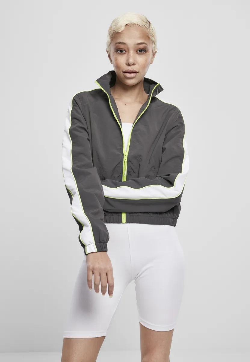 Куртка всепогодная URBAN CLASSICS " Urban Classics Women's Ladies Short Piped Track Jacket" (1 шт.), без капюшона, цвет Darkshadow/Electriclime
Куртка всепогодная URBAN CLASSICS " Urban Classics Women's Ladies Short Piped Track Jacket" (1 шт.), без капюшона, цвет Darkshadow/Electriclime