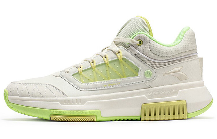 Баскетбольные кроссовки Tackle мужские с низким верхом Feather белые/лимонно-зеленые 361°
Баскетбольные кроссовки Tackle мужские с низким верхом Feather белые/лимонно-зеленые 361°