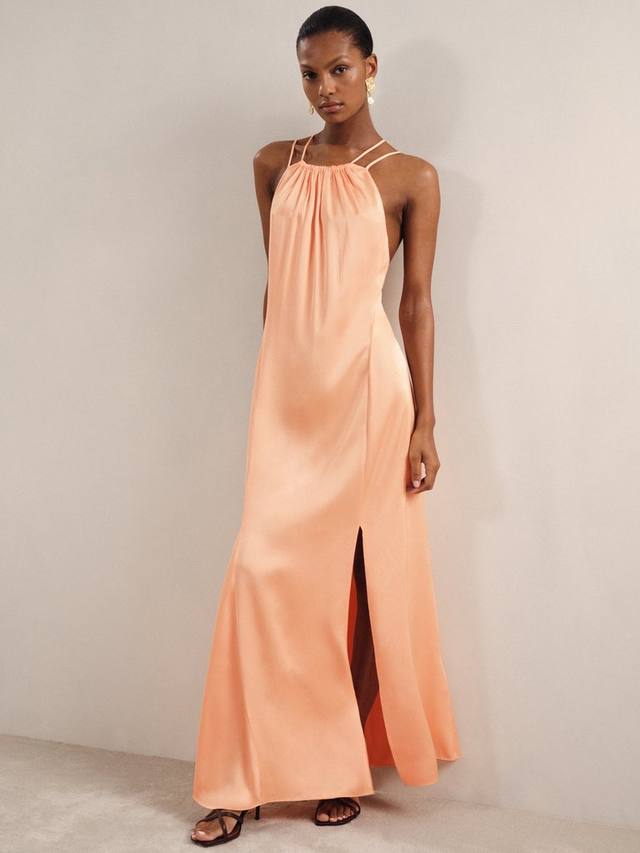 Платье макси Tallie на тонких бретелях Reiss, Peach
Платье макси Tallie на тонких бретелях Reiss, Peach