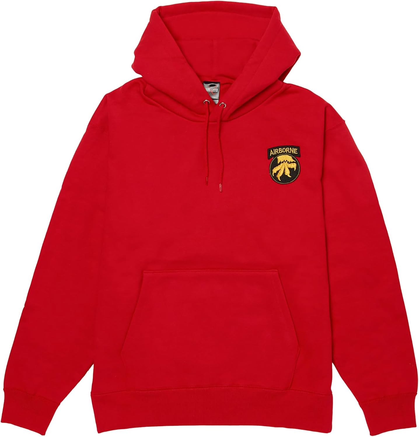 Толстовка с капюшоном в стиле F, нашивка с гербом армии США, плотность ткани 12,4 унции, флисовая подкладка, красный цвет F-Style
Толстовка с капюшоном в стиле F, нашивка с гербом армии США, плотность ткани 12,4 унции, флисовая подкладка, красный цвет F-Style