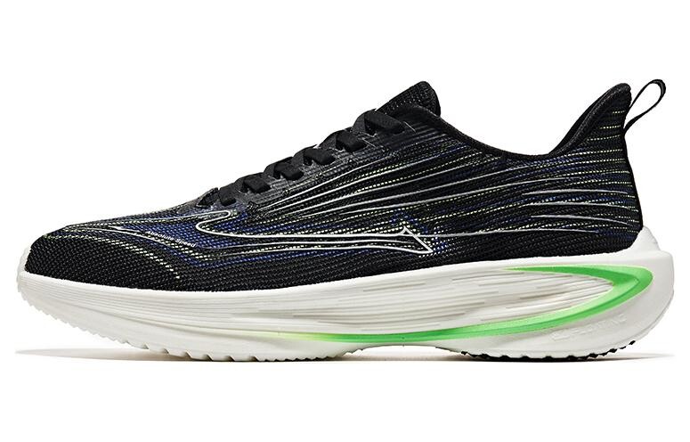 Кроссовки мужские низкие черный/синий/зеленый Erke 
Кроссовки мужские низкие черный/синий/зеленый Erke