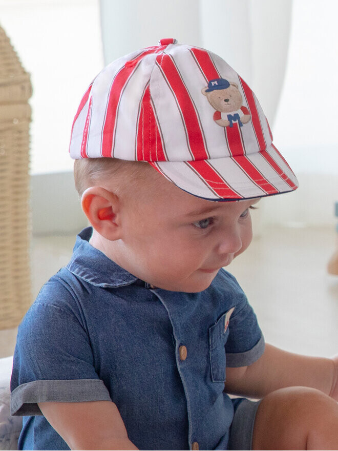 Бейсболка Mayoral 9607, красный
Бейсболка Mayoral 9607, красный