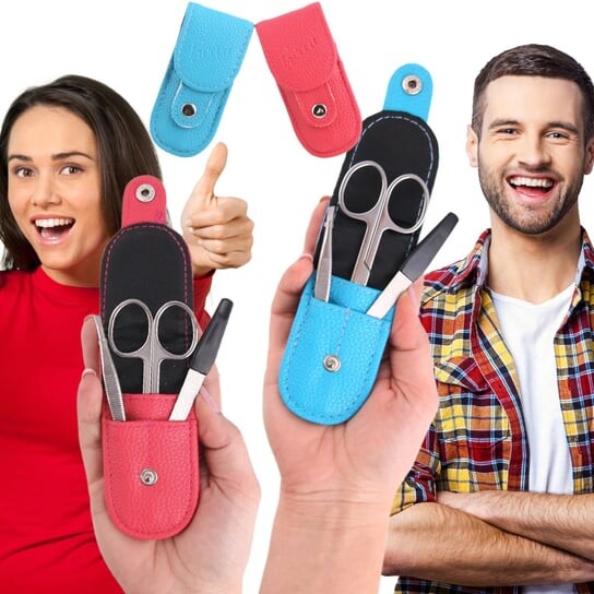 2 дорожных набора маникюра и педикюра для нее и него., Bocca Beauty
2 дорожных набора маникюра и педикюра для нее и него., Bocca Beauty