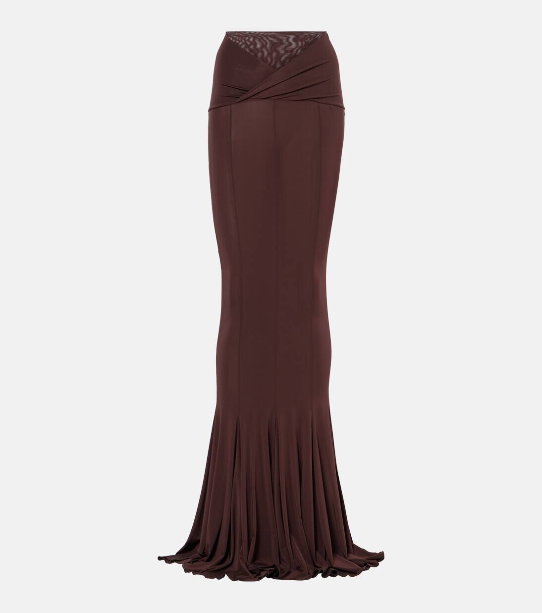 Драпированная юбка макси Nensi Dojaka, цвет puce
Драпированная юбка макси Nensi Dojaka, цвет puce