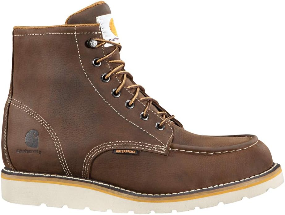 Carhartt мужские водонепроницаемые 6-дюймовые мокасины со стальным носком и клиновидной подошвой рабочие ботинки, Dark Bison Oil Tanned
Carhartt мужские водонепроницаемые 6-дюймовые мокасины со стальным носком и клиновидной подошвой рабочие ботинки, Dark Bison Oil Tanned