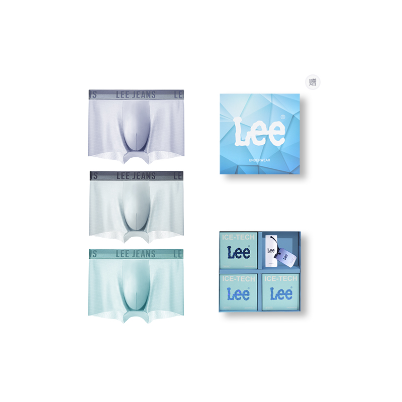 Lee Подарочный набор мужского белья 3 пары
Lee Подарочный набор мужского белья 3 пары
