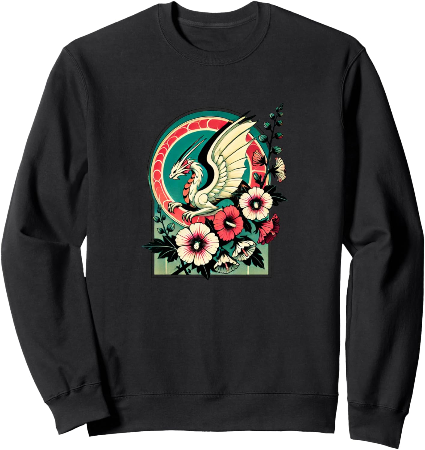 Толстовка с цветочным принтом и изображением дракона Vintage Florals Lovers Snugg, черный
Толстовка с цветочным принтом и изображением дракона Vintage Florals Lovers Snugg, черный