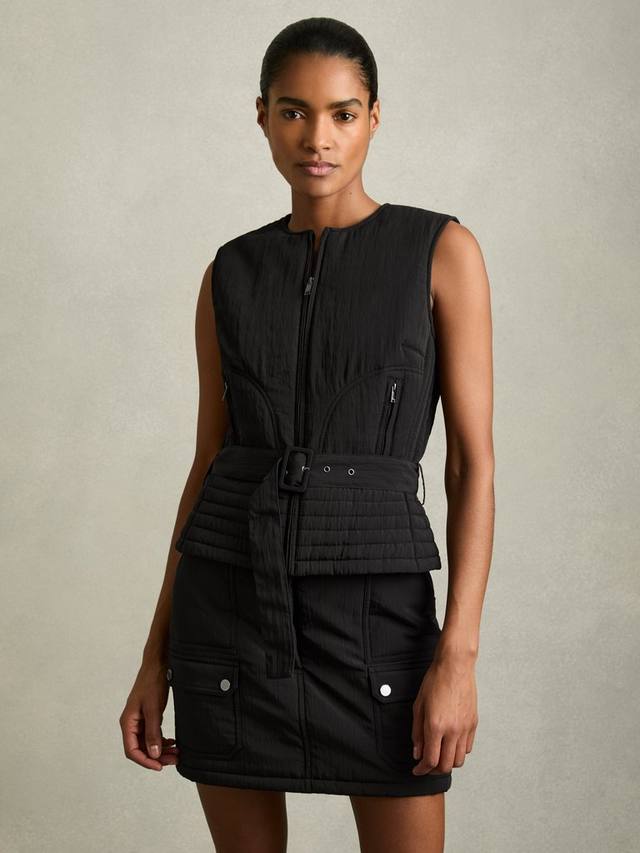 Топ из стеганого жилета mio Reiss, черный
Топ из стеганого жилета mio Reiss, черный