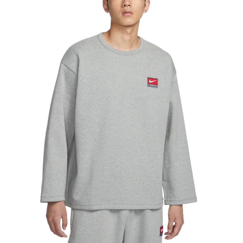 Nike Свитшот мужской серый с круглым вырезом Moderate
Nike Свитшот мужской серый с круглым вырезом Moderate