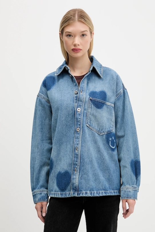 Джинсовая рубашка Hugo Blue, синий
Джинсовая рубашка Hugo Blue, синий