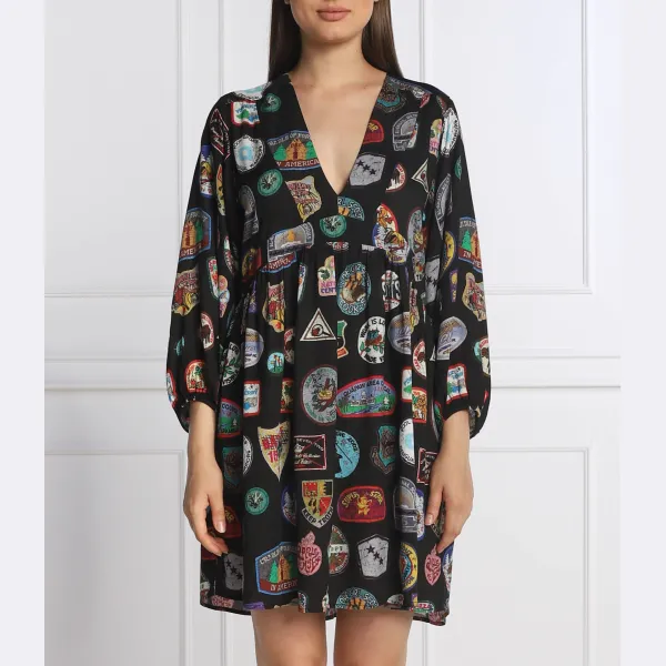 Платье с принтом Desigual, черный
Платье с принтом Desigual, черный